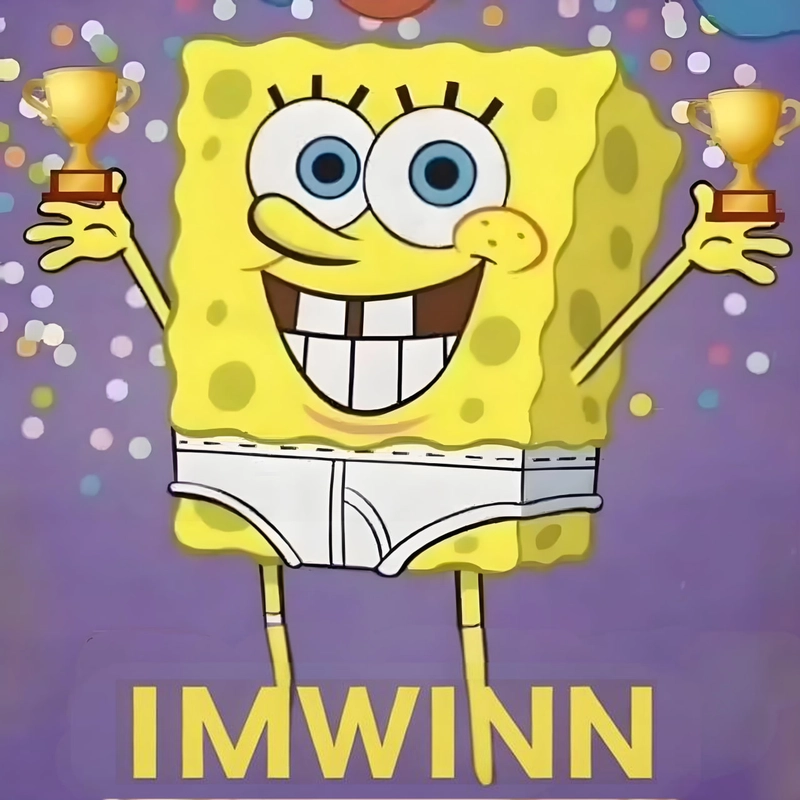 Bọt Biển hoạt hình meme đáng yêu