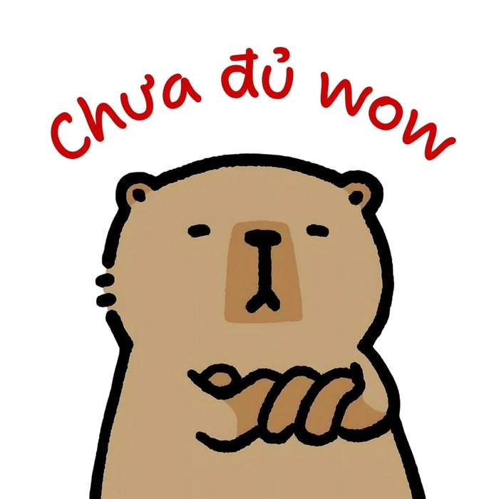 Capybara meme cute ngộ nghĩnh