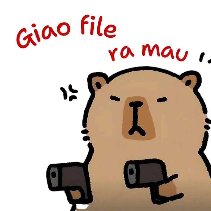 Capybara meme hét bá đạo