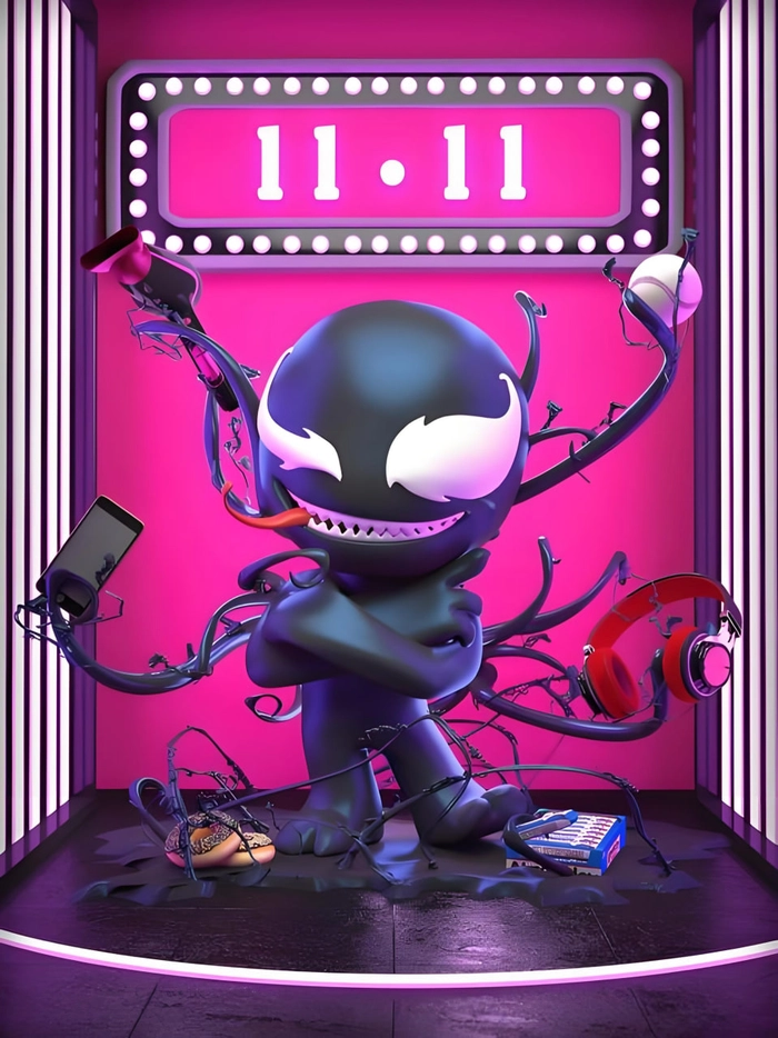 Chibi Venom ngộ nghĩnh hài hước