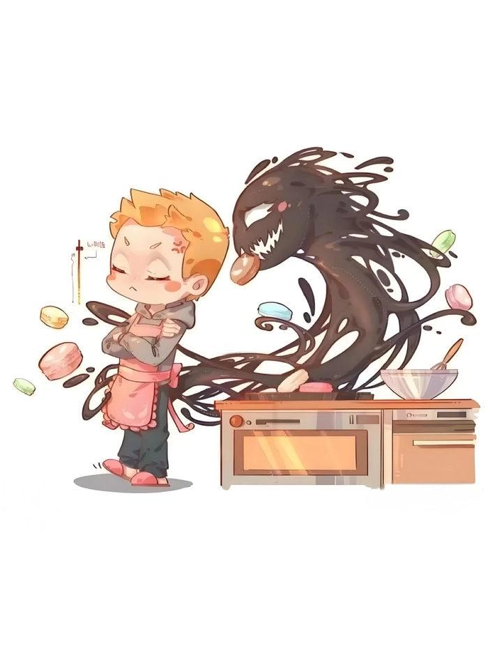 Chibi Venom siêu dễ thương bá đạo