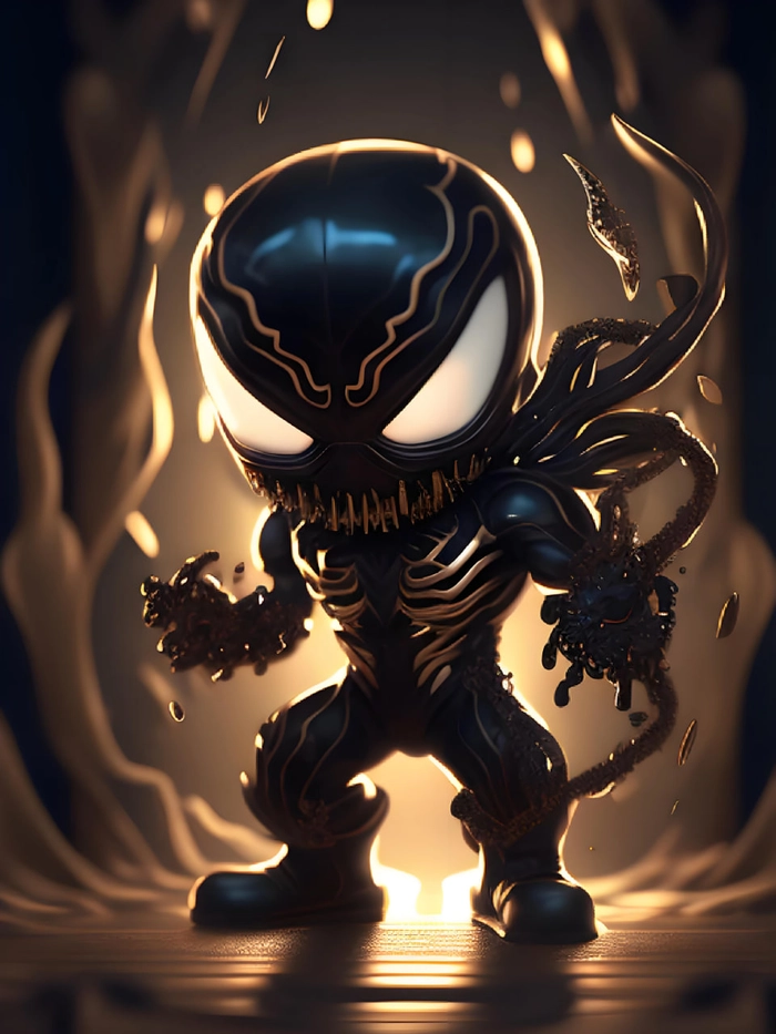Chibi Venom troll hài cực hot