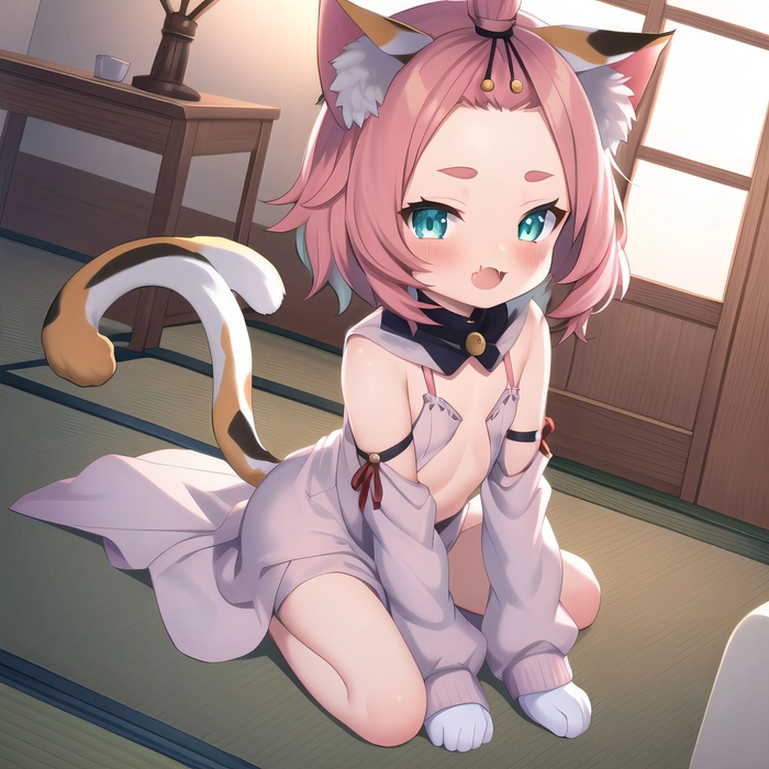 Diona Genshin chibi độc đáo