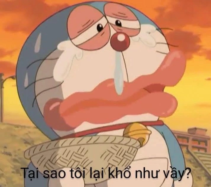 Doraemon meme cute dễ thương