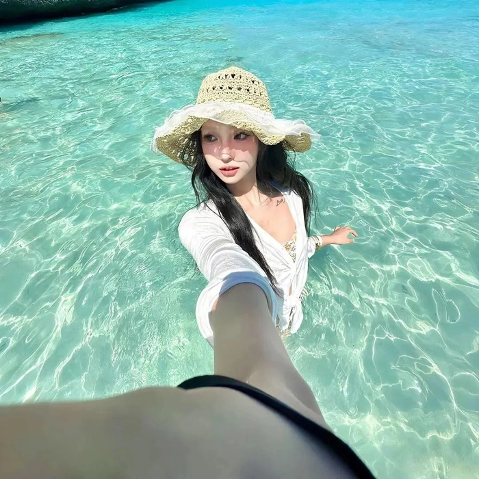 Gái Trung Quốc cute dịu dàng dễ thương