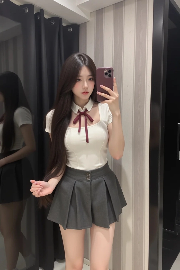 Gái Trung Quốc cute rạng rỡ đáng yêu