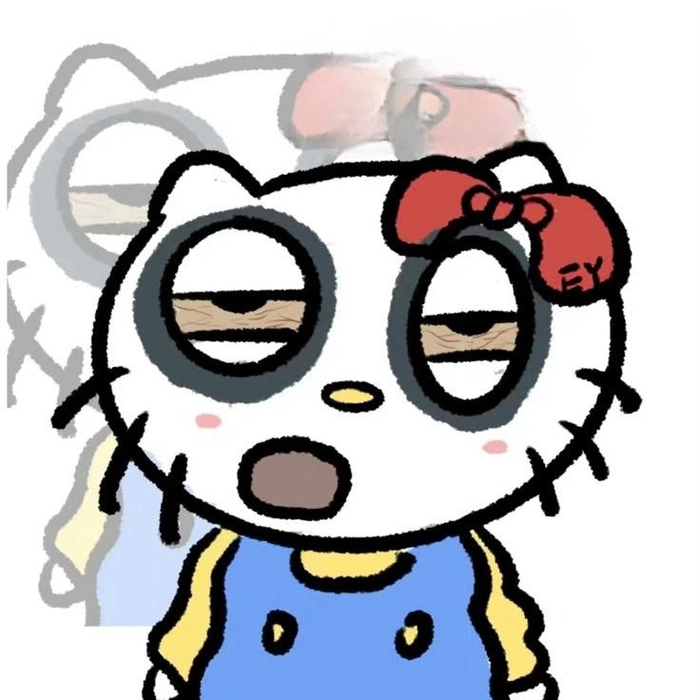 Hello Kitty sticker meme vui nhộn