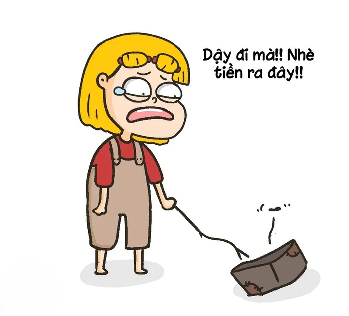 Hết tiền meme bá đạo nhất