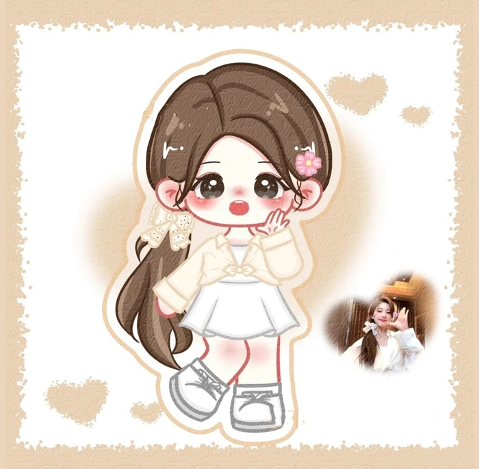 Hình Triệu Lộ Tư chibi đáng yêu ngọt ngào