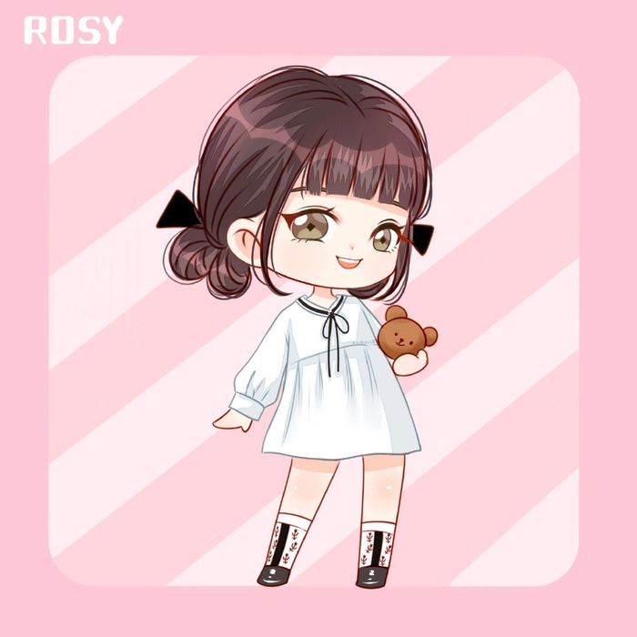 Hình Triệu Lộ Tư cute ngây thơ