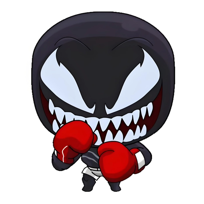Hình Venom chibi chế vui