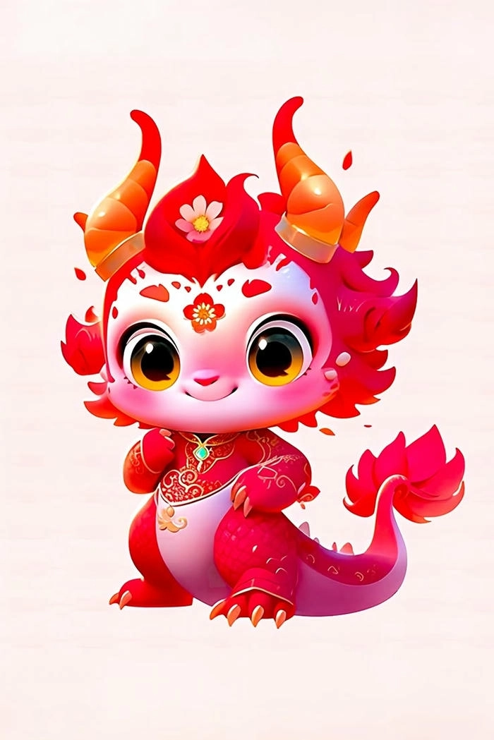Hình ảnh 12 con giáp 3D dễ thương
