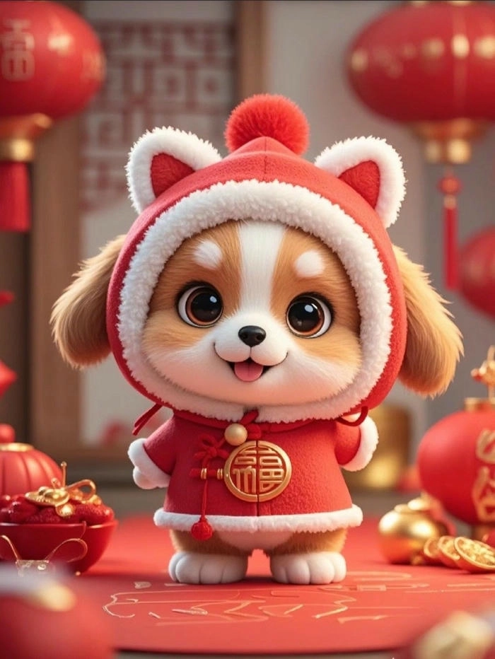 Hình ảnh 12 con giáp cute ngộ nghĩnh