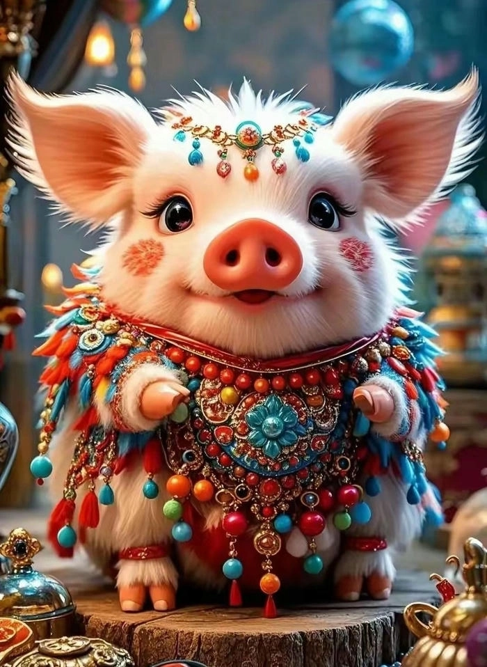 Hình ảnh 12 con giáp siêu cute cực ngộ