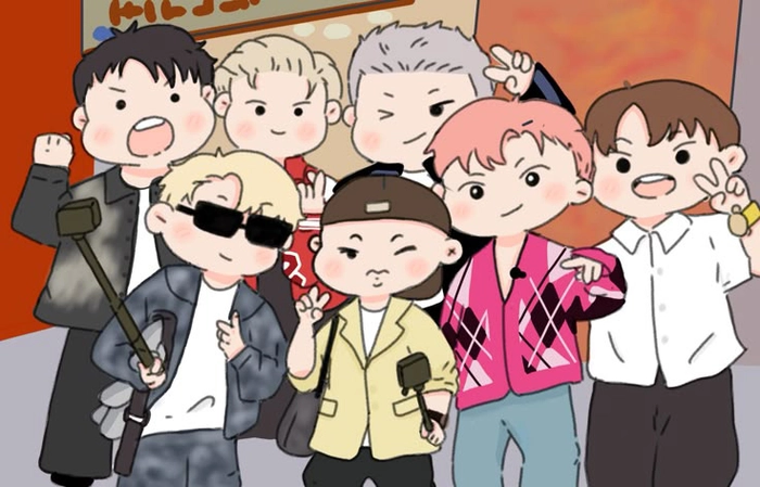 Hình ảnh 30 Anh Trai Say Hi Chibi hài hước