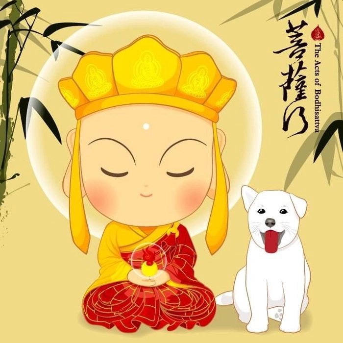 Hình ảnh Đường Tăng chibi hài hước