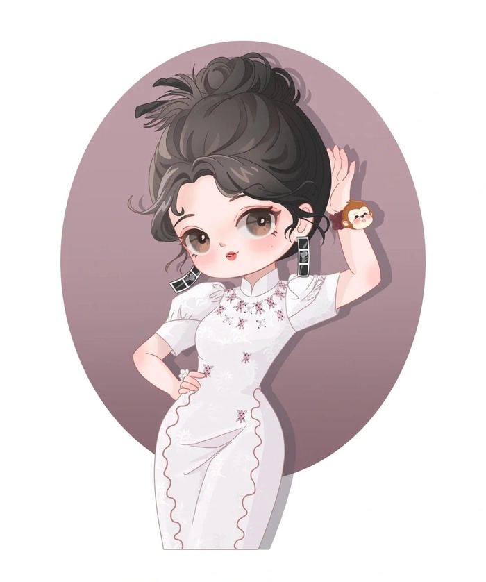 Hình ảnh Dương Tử chibi đáng yêu bá đạo