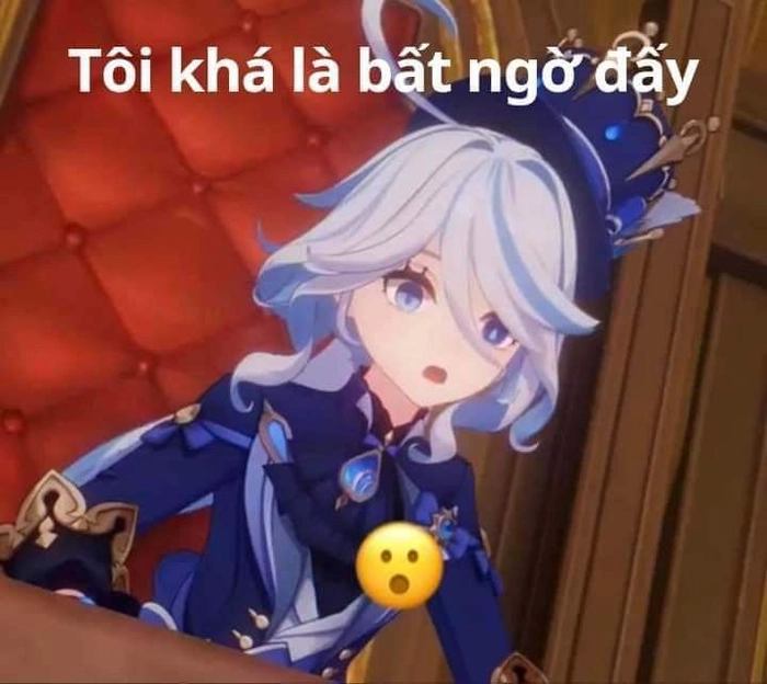 Hình ảnh Genshin Impact meme cười xỉu