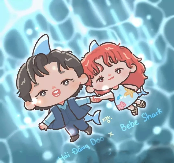 Hình ảnh Hải Đăng Doo chibi cute