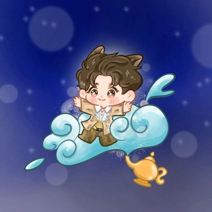Hình ảnh Hải Đăng Doo chibi đáng yêu