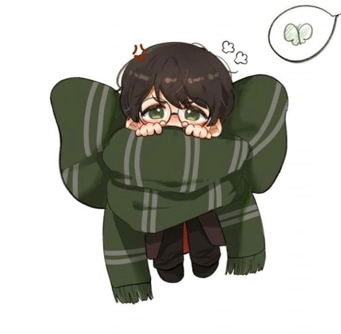 Hình ảnh Harry Potter anime chibi hài hước