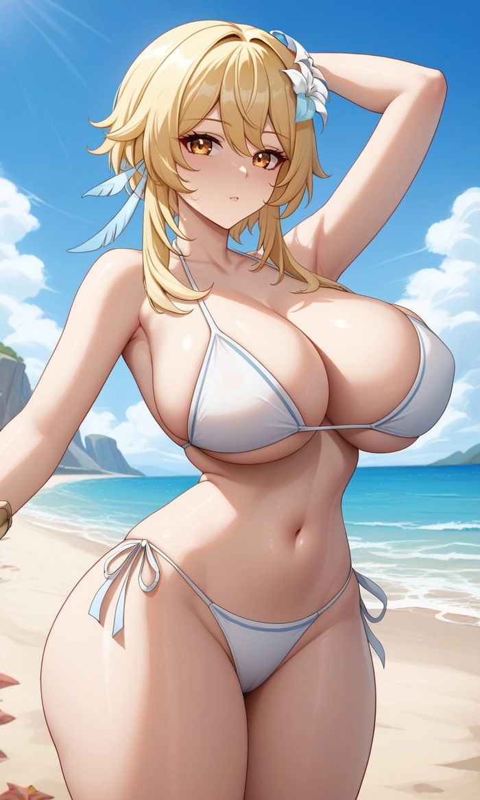 Hình ảnh Lumine sexy ấn tượng