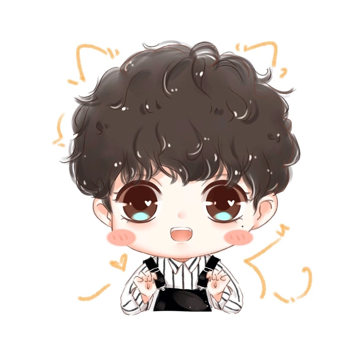 Hình ảnh Thái Từ Khôn chibi đáng yêu vô đối