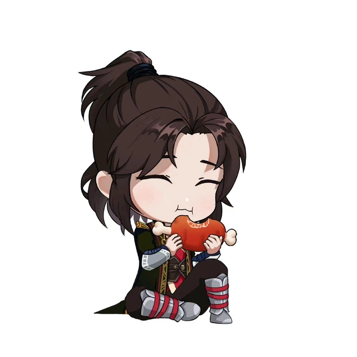 Hình ảnh Tiêu Viêm chibi độc đáo