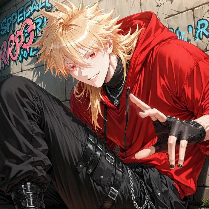 Hình ảnh anime nam ngầu lòi