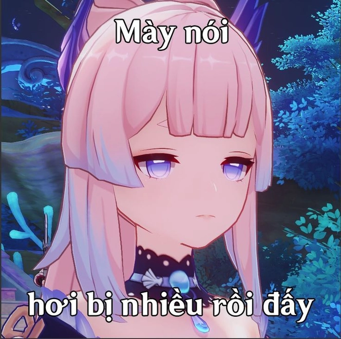 Hình ảnh chế meme Genshin Impact