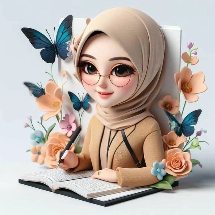 Hình ảnh cô giáo chibi cute ngộ nghĩnh