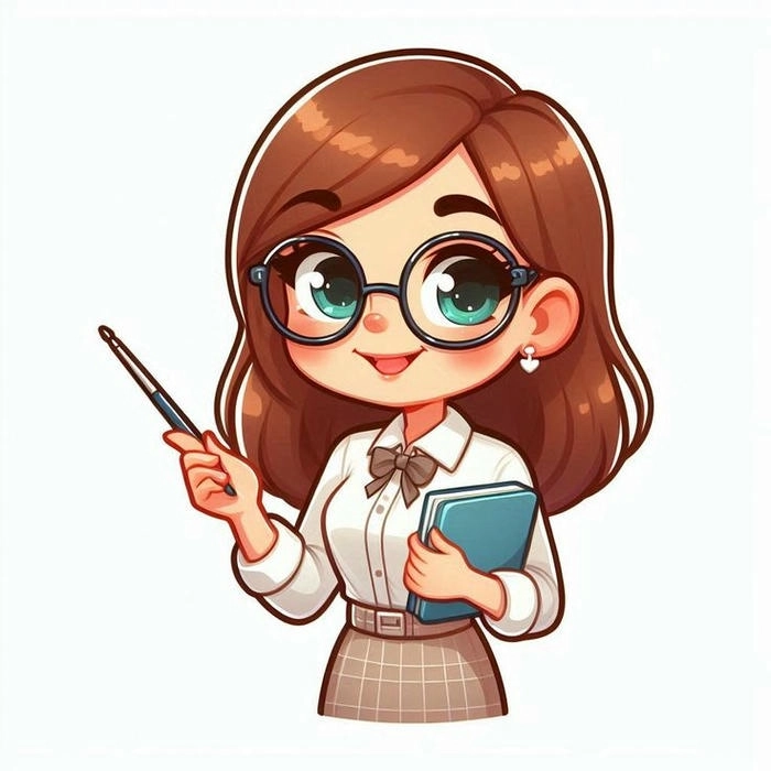 Hình ảnh cô giáo cute cực kỳ đáng yêu