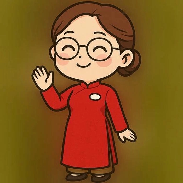 Hình ảnh cô giáo cute ngộ nghĩnh dễ thương