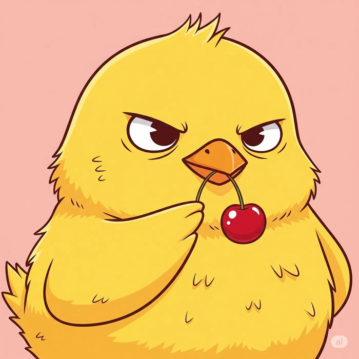 Hình ảnh con gà cute lầy lội hài hước