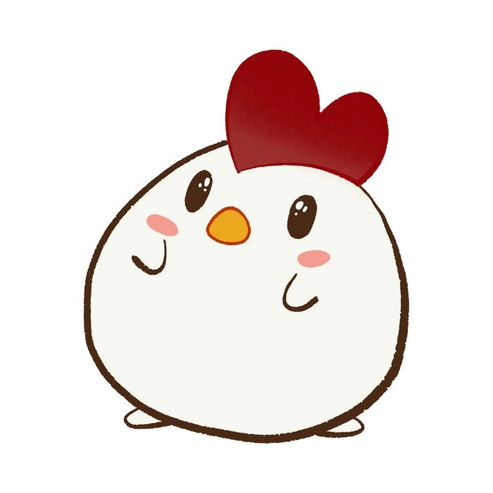 Hình ảnh con gà mái cute bá đạo ngộ nghĩnh
