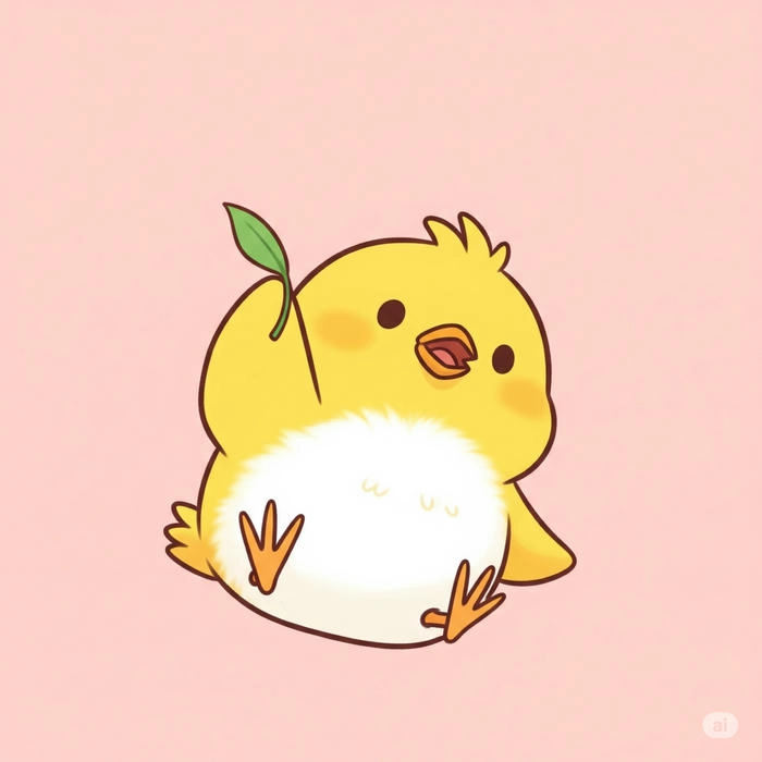 Hình ảnh con gà trống cute hài hước