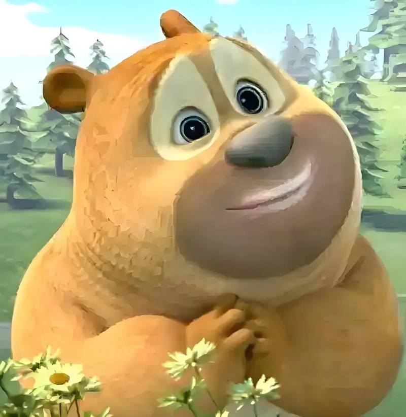 Hình ảnh gấu Boonie meme đáng yêu