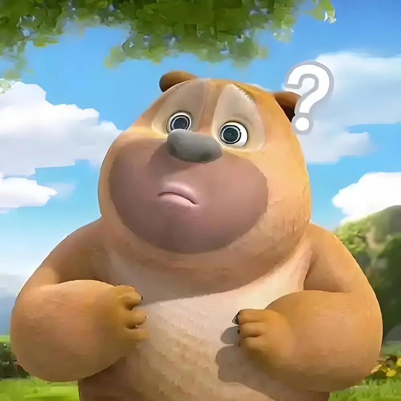 Hình ảnh gấu Boonie meme ngộ nghĩnh
