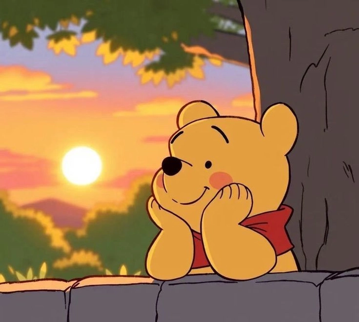 Hình ảnh meme gấu Pooh chất bá đạo