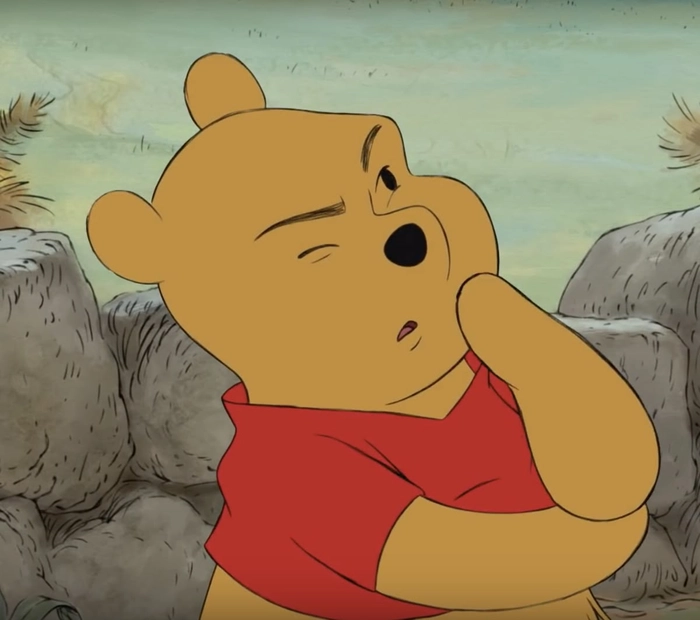 Hình ảnh meme gấu Pooh hài hước nhất