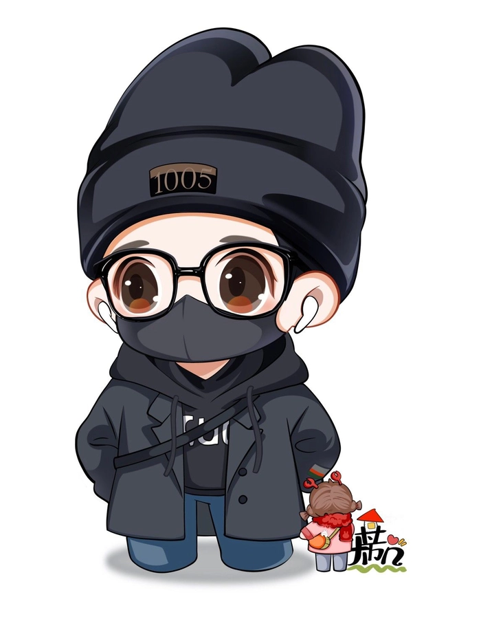 Hình chibi Tiêu Chiến dễ thương cưng xỉu