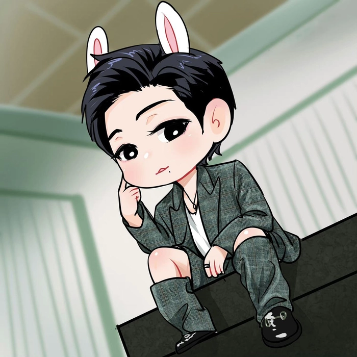Hình chibi Tiêu Chiến độc đáo sáng tạo
