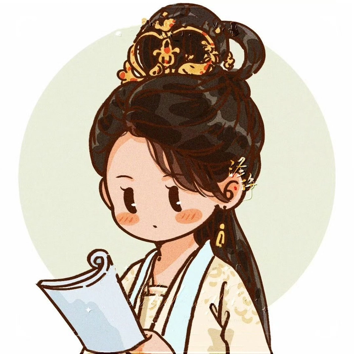 Hình chibi Triệu Lệ Dĩnh ngộ nghĩnh