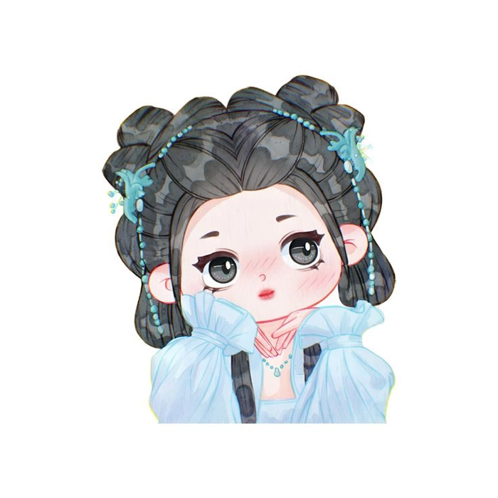 Hình chibi Triệu Lộ Tư dễ thương hóm hỉnh