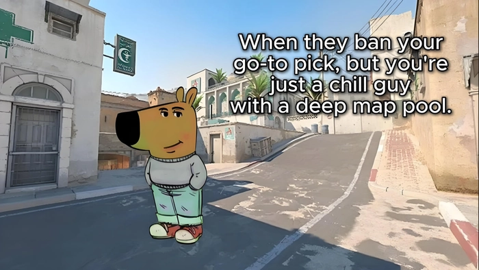 Hình meme Chill Guy ngộ nghĩnh