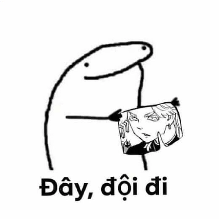 Hình meme đội quần bá đạo hài hước