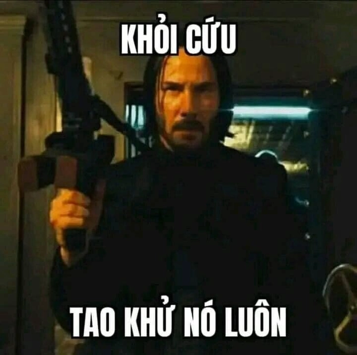 Hình meme hết cứu cực chất