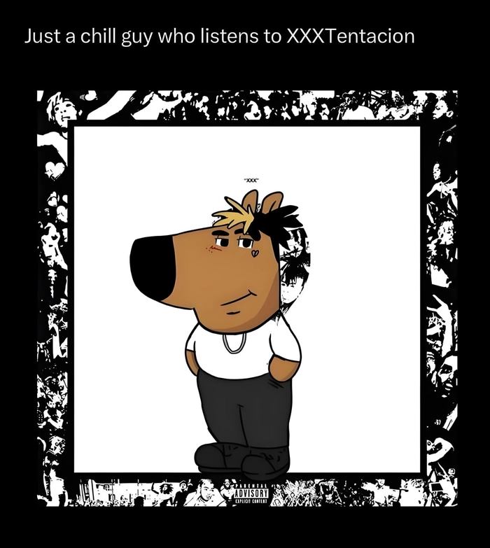 Meme Chill Guy lầy lội