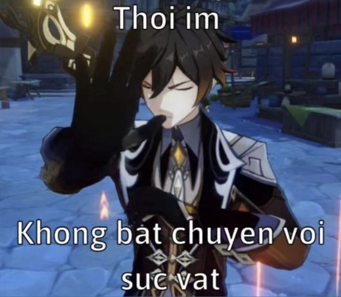 Meme Genshin Impact vui nhộn đáng yêu