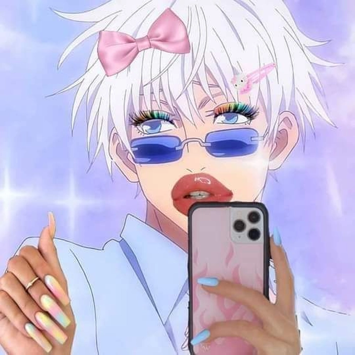 Meme Gojo bá đạo ngộ nghĩnh